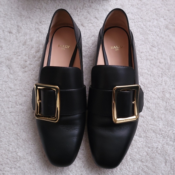 Bally Janelle Buckled Loafers - Black - Picture 4 of 13